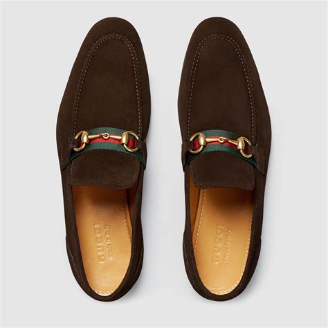 gucci shoe loafer|Gucci suede loafer.